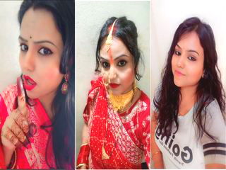 Sexy Desi Cheating Wife Blowjob and