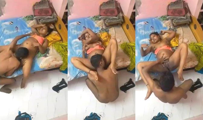 Desi Tamil Wife Pussy Licking and Fucking