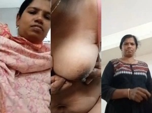Desi Aunty Shows Boobs and pussy