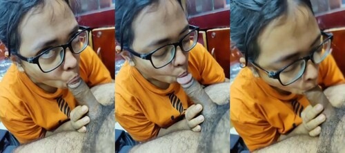 Sexy Desi Girl Sucking Dick