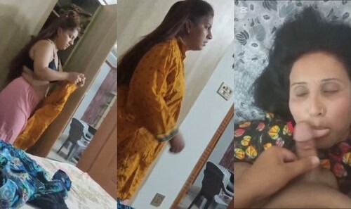 Sexy Desi Wife Blowjob