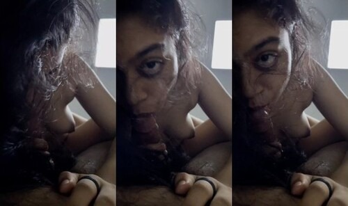 Sexy Desi Mall Blowjob