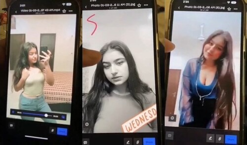 Cute Desi Girl Shows Boobs