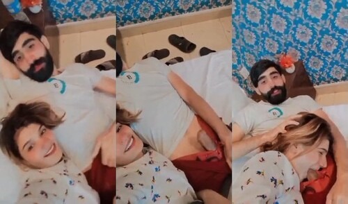 Sexy Desi Girl Sucking Lover Dick