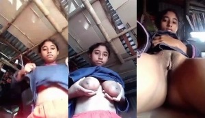 Cute Desi Vlg Girl Shows Boobs
