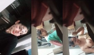 Mom and Sister Closths Changing Cpature