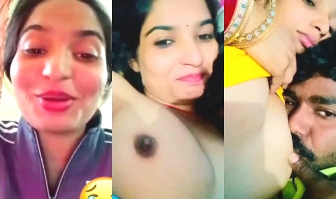 Sexy Desi Girl Boobs Sucking By lover