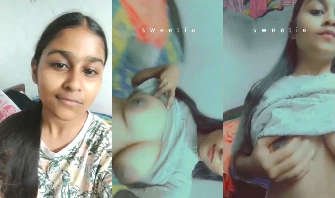 Cute Desi Girl Shows Boobs