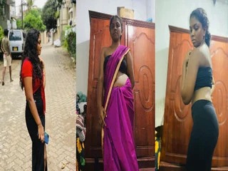 Dusky Mallu Girl Showing Feet Ass Squeezing Boobs & Fingering